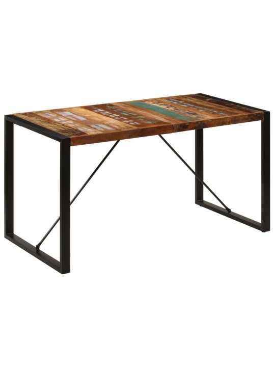 Valgomojo stalas, 140x70x75cm, perdirbtos medienos masyvas