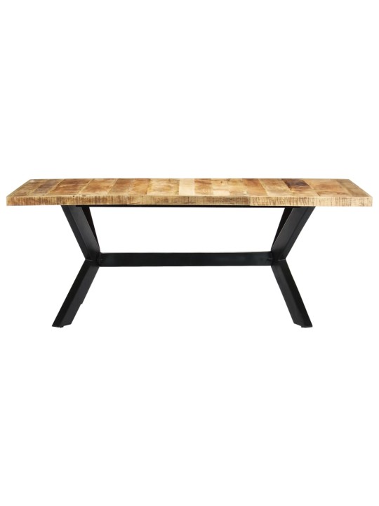Valgomojo stalas, 200x100x75 cm, mango medienos masyvas
