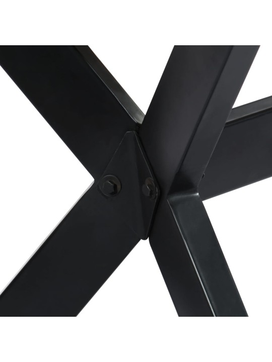 Valgomojo stalas, 200x100x75 cm, mango medienos masyvas