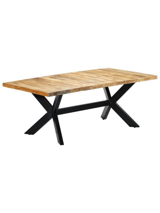 Valgomojo stalas, 200x100x75 cm, mango medienos masyvas