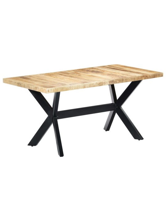 Valgomojo stalas, 160x80x75cm, mango medienos masyvas