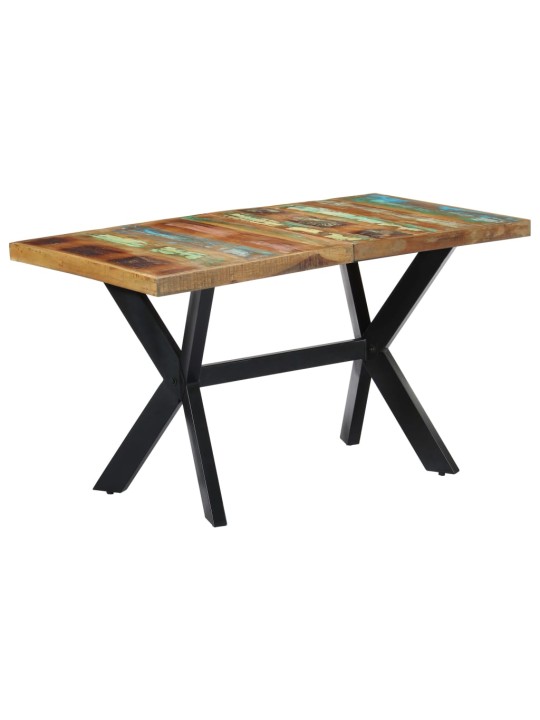Valgomojo stalas, 140x70x75cm, perdirbtos medienos masyvas
