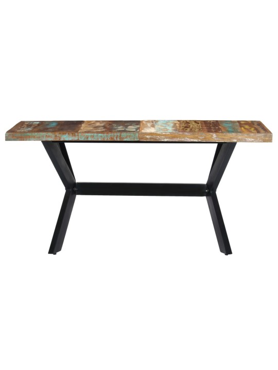 Valgomojo stalas, 140x70x75cm, perdirbtos medienos masyvas