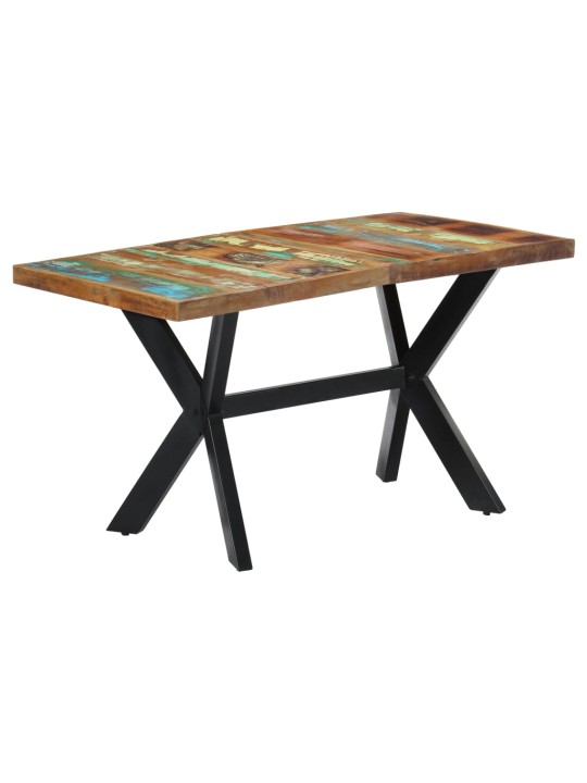 Valgomojo stalas, 140x70x75cm, perdirbtos medienos masyvas