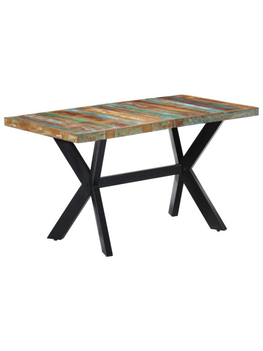 Valgomojo stalas, 140x70x75cm, perdirbtos medienos masyvas