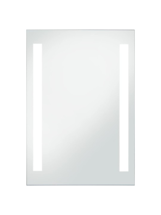 Sieninis vonios kambario veidrodis su LED, 60x80cm