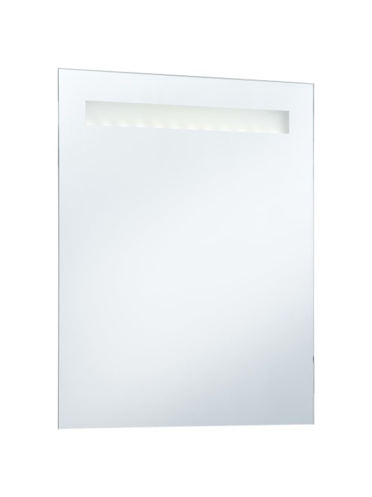 Sieninis vonios kambario veidrodis su LED, 50x60cm