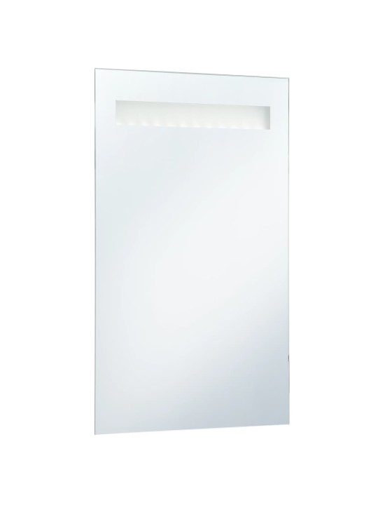 Sieninis vonios kambario veidrodis su LED, 60x100cm