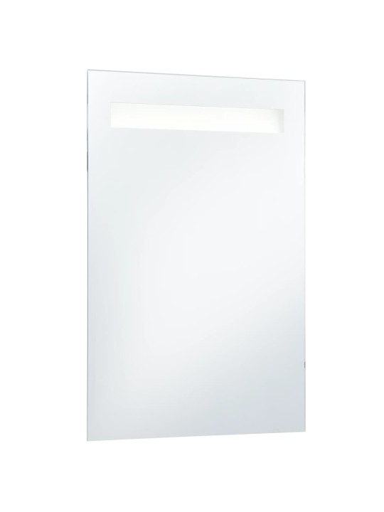 Sieninis vonios kambario veidrodis su LED, 60x100cm