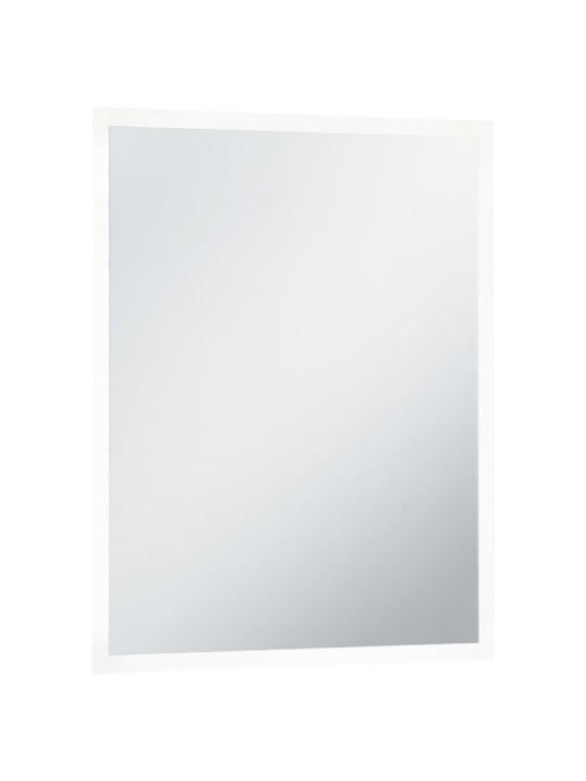 Sieninis vonios kambario veidrodis su LED, 50x60cm