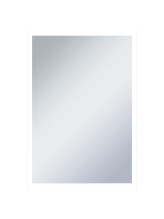 Sieninis vonios kambario veidrodis su LED, 60x100cm