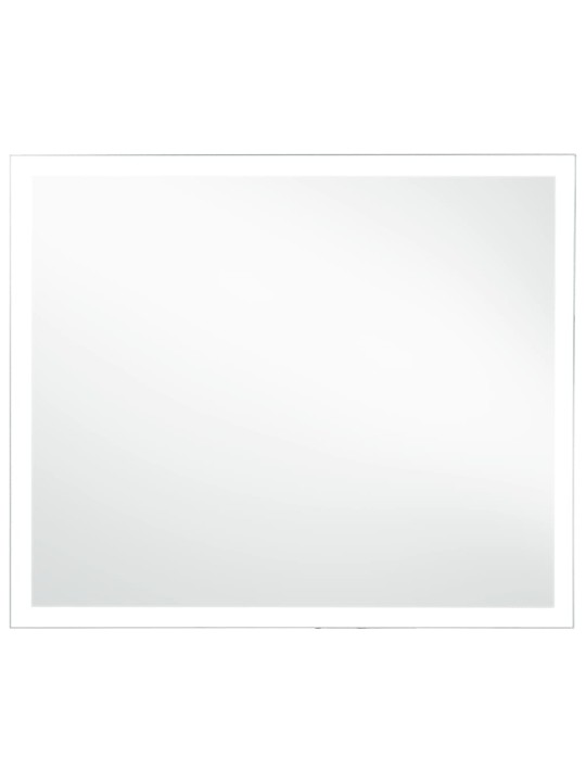 Sieninis vonios kambario veidrodis su LED, 60x50cm