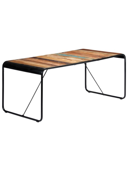 Valgomojo stalas, 180x90x76cm, perdirbtos medienos masyvas