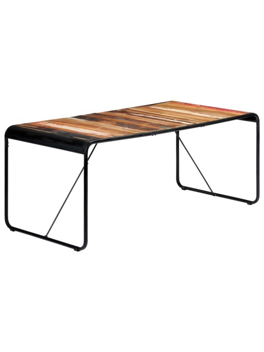 Valgomojo stalas, 180x90x76cm, perdirbtos medienos masyvas