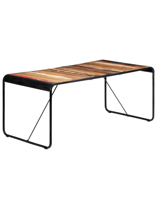 Valgomojo stalas, 180x90x76cm, perdirbtos medienos masyvas