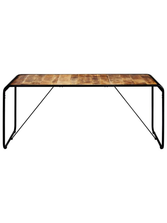 Valgomojo stalas, 180x90x76cm, neapdorotas mango masyvas