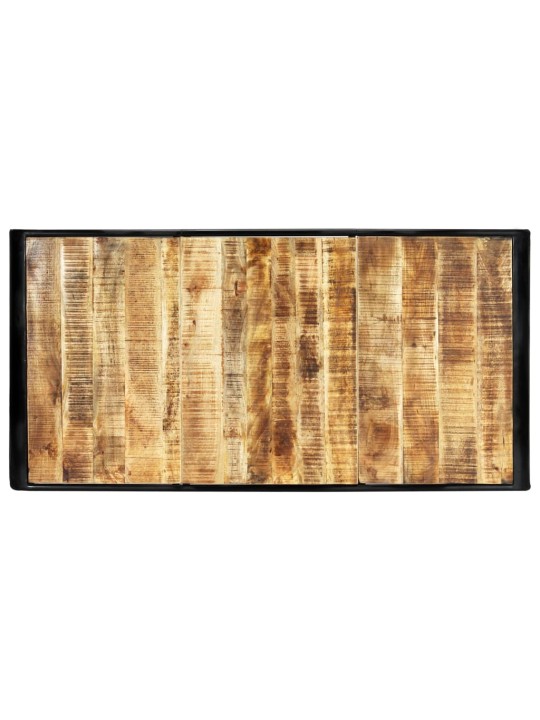 Valgomojo stalas, 180x90x76cm, neapdorotas mango masyvas
