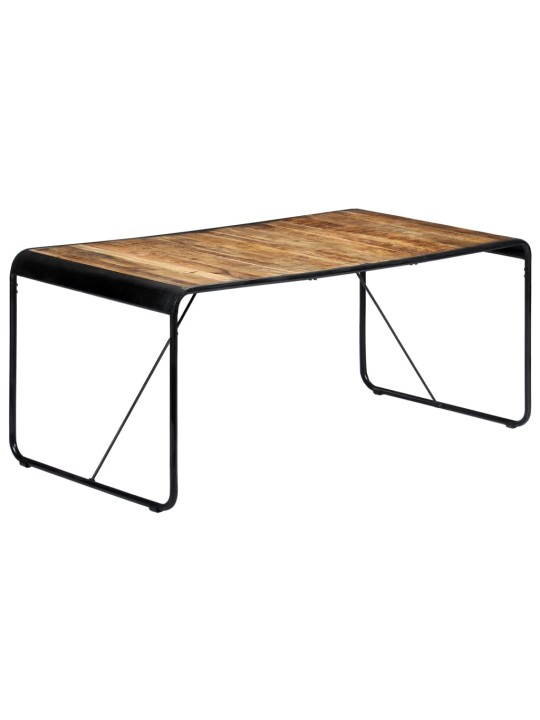 Valgomojo stalas, 180x90x76cm, neapdorotas mango masyvas