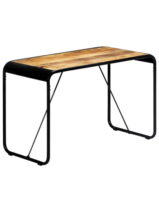 Valgomojo stalas, 118x60x76cm, neapdorotas mango masyvas
