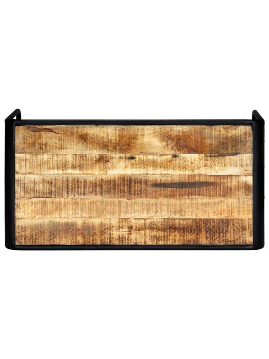Valgomojo stalas, 118x60x76cm, neapdorotas mango masyvas