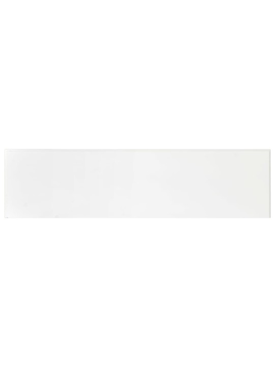 Konsolinis staliukas, baltos spalvos, 120x30x76 cm, MDF