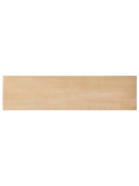 Konsolinis staliukas, baltos spalvos, 120x30x76 cm, MDF