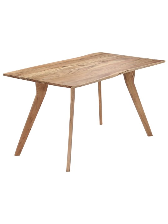 Valgomojo stalas, 140x80x76cm, akacijos medienos masyvas