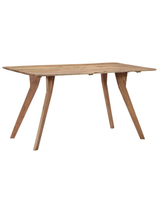 Valgomojo stalas, 140x80x76cm, akacijos medienos masyvas