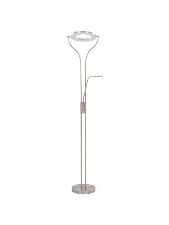 Toršeras, sidabrinės spalvos, 180cm, 18W, reguliuojamo ryškumo