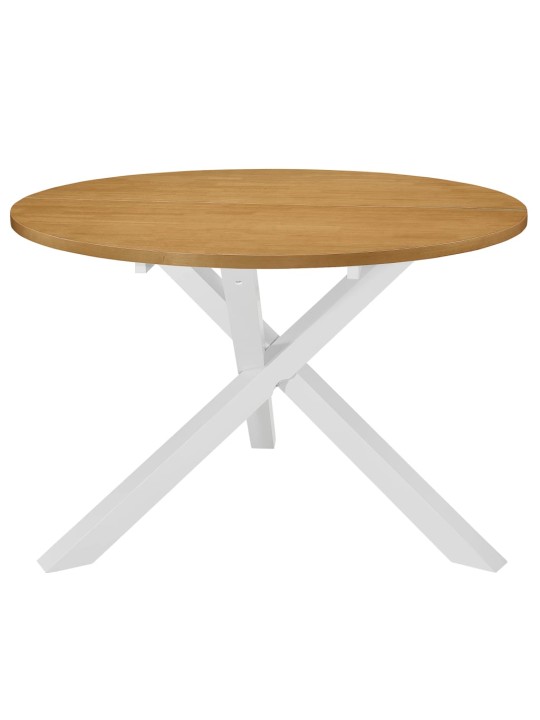 Valgomojo stalas, baltas, 120x75cm, MDF