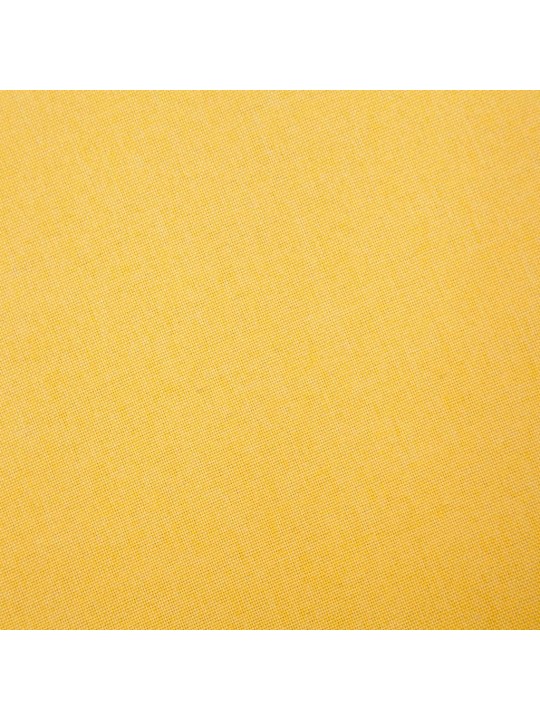 Trivietė sofa, geltona, audinys