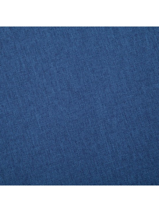 Trivietė sofa, mėlyna, audinys