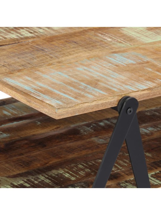 Kavos staliukas, 115x60x40cm, perdirbtos medienos masyvas
