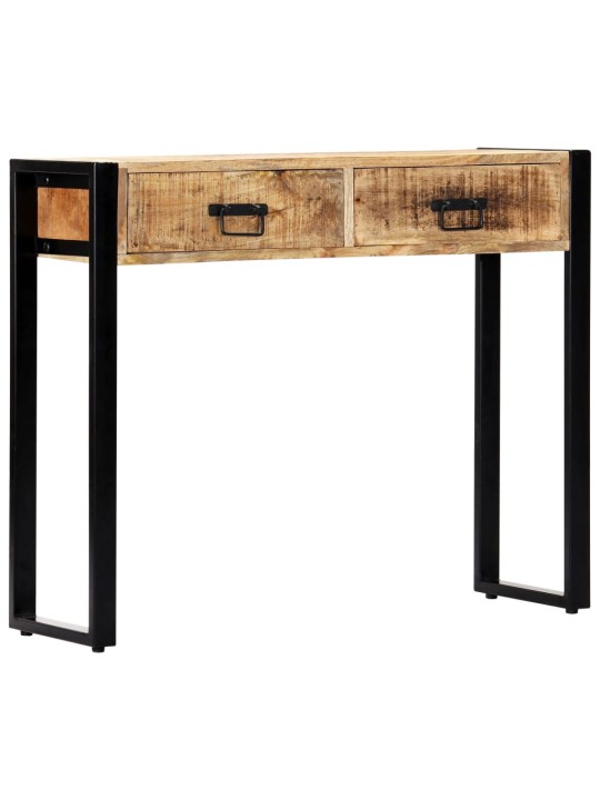 Konsolinis staliukas, 90x30x75 cm, mango medienos masyvas