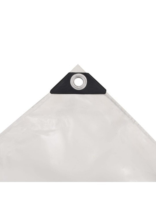 Tentas, baltas, 650 g/m², 1,5x20 m