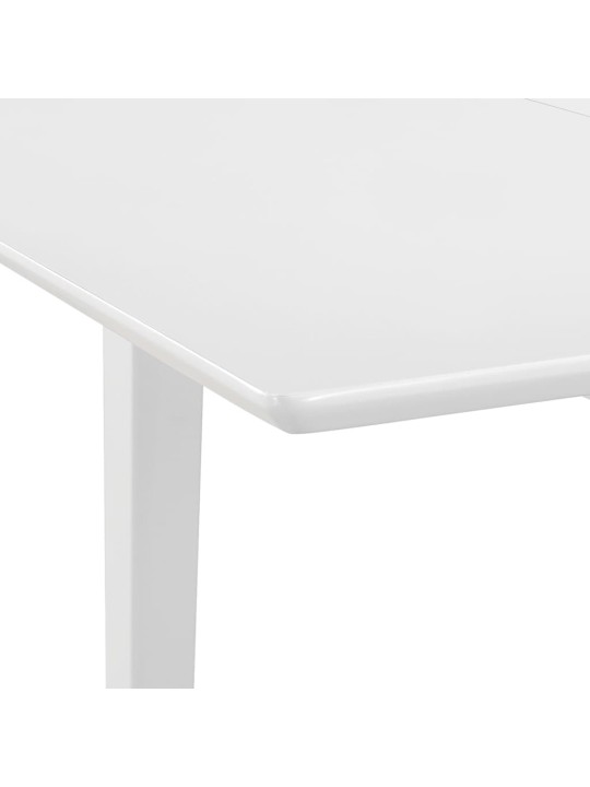 Valgomojo baldų komplektas, 5d., baltos sp., MDF