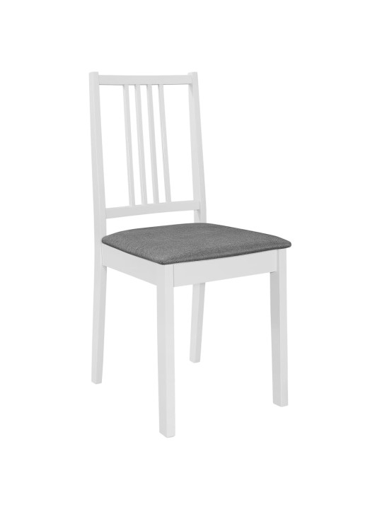 Valgomojo baldų komplektas, 5d., baltos sp., MDF
