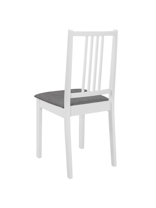 Valgomojo baldų komplektas, 5d., baltos sp., MDF