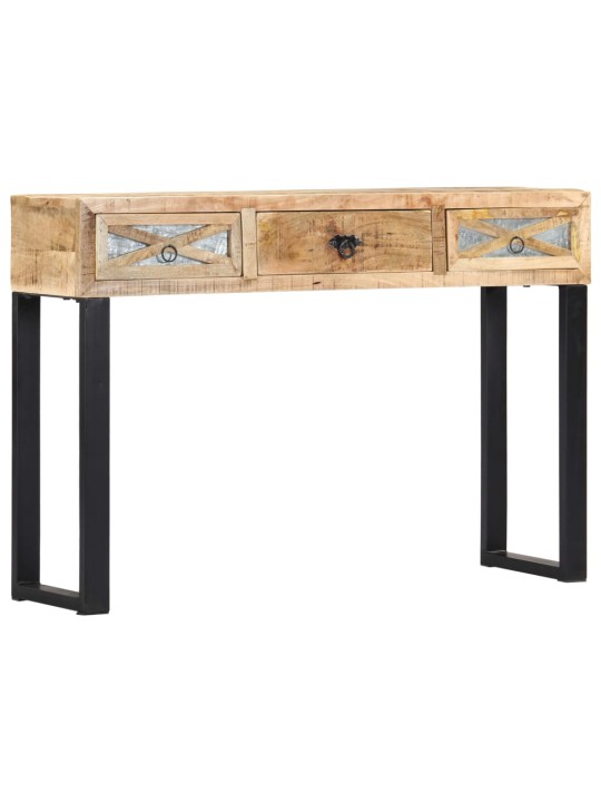 Konsolinis staliukas, 110x30x76 cm, mango medienos masyvas