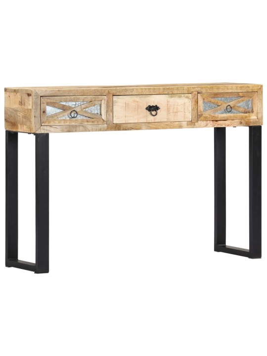 Konsolinis staliukas, 110x30x76 cm, mango medienos masyvas