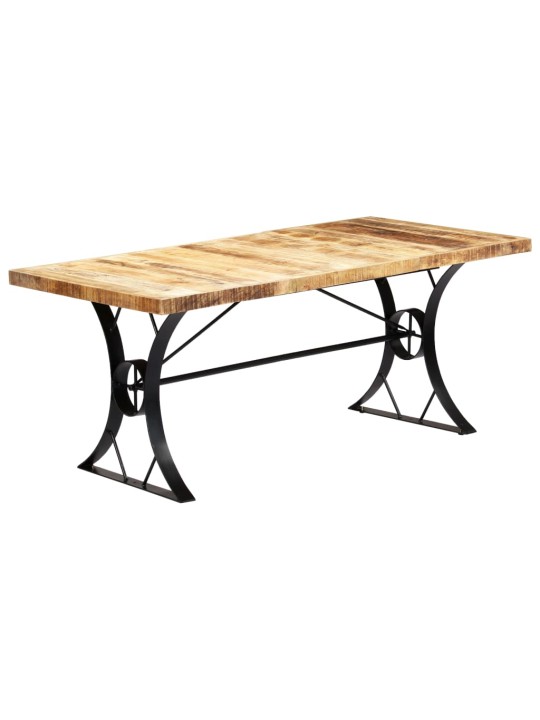 Valgomojo stalas, 180x90x76cm, mango medienos masyvas