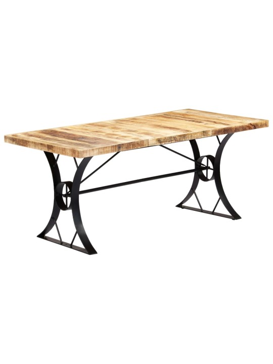 Valgomojo stalas, 180x90x76cm, mango medienos masyvas