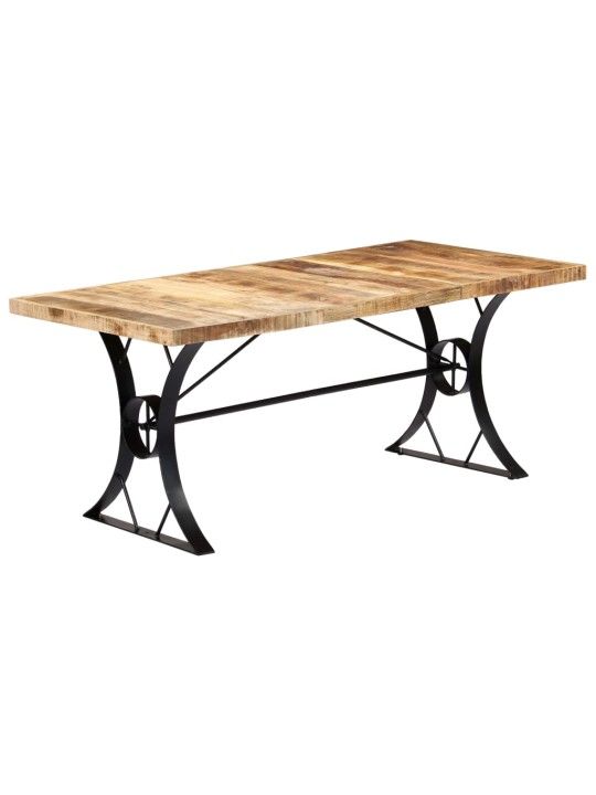 Valgomojo stalas, 180x90x76cm, mango medienos masyvas