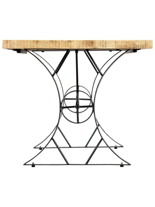 Valgomojo stalas, 180x90x76cm, mango medienos masyvas