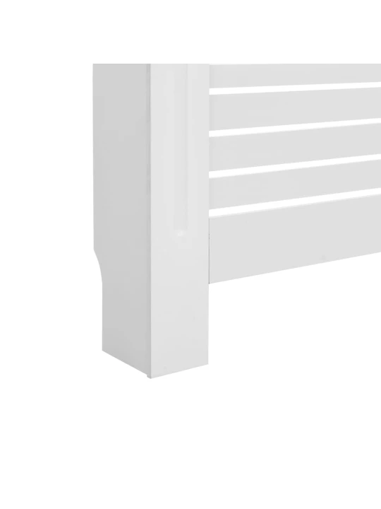 Radiatoriaus uždangalas, baltos sp., 172x19x81,5cm, MDF