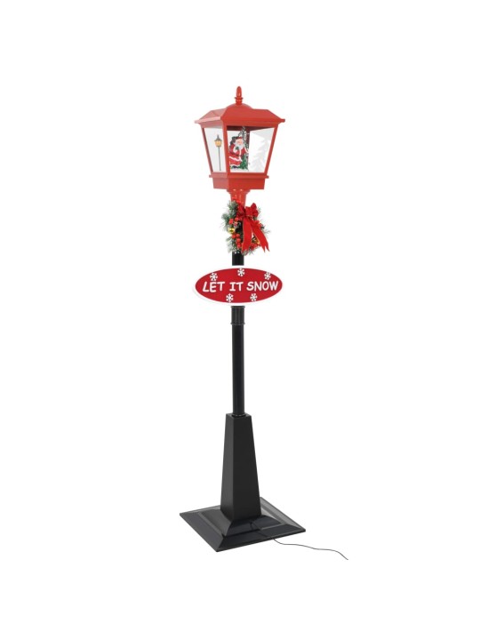 Kalėdinis gatvės šviestuvas su Kalėdų seneliu, 180 cm, LED