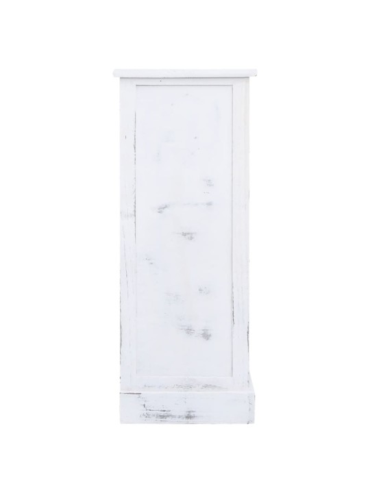 Spintelė su stalčiais, baltos spalvos, 60x30x75cm, mediena