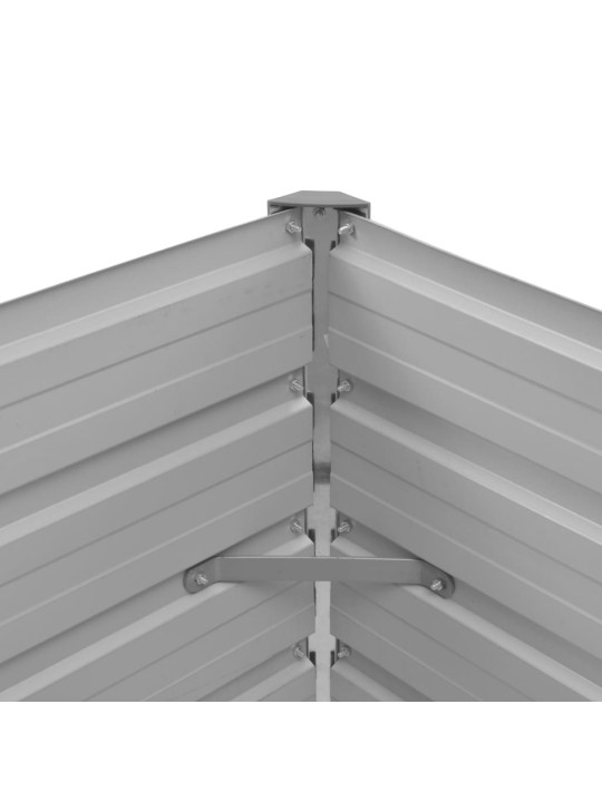Lovelis, rudas, 100x40x77cm, galvanizuotas plienas, aukštas