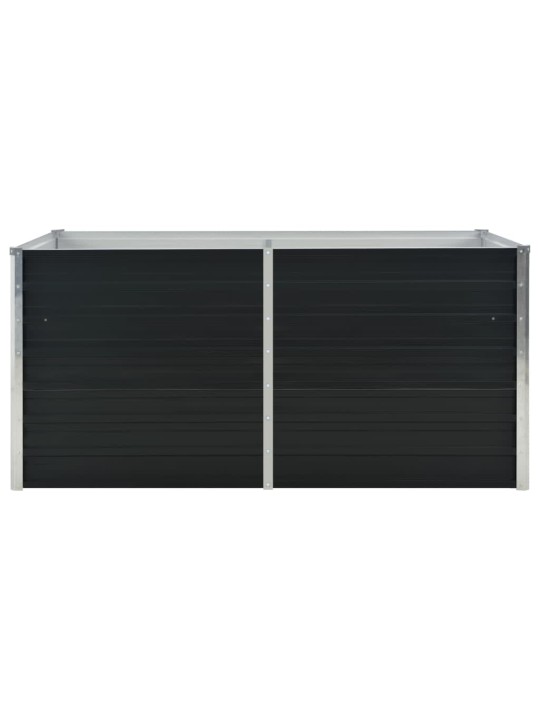 Pakeltas sodo lovelis, antr. sp., 160x80x77cm, galvan. plienas