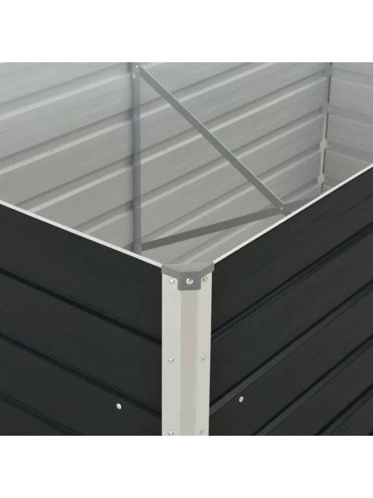 Pakeltas sodo lovelis, antr. sp., 160x80x77cm, galvan. plienas